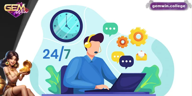 Thông Tin Liên Hệ CSKH Gemwin Đầy Đủ Và Chính Xác Hệ thống CSKH cam kết hoạt động 24/7